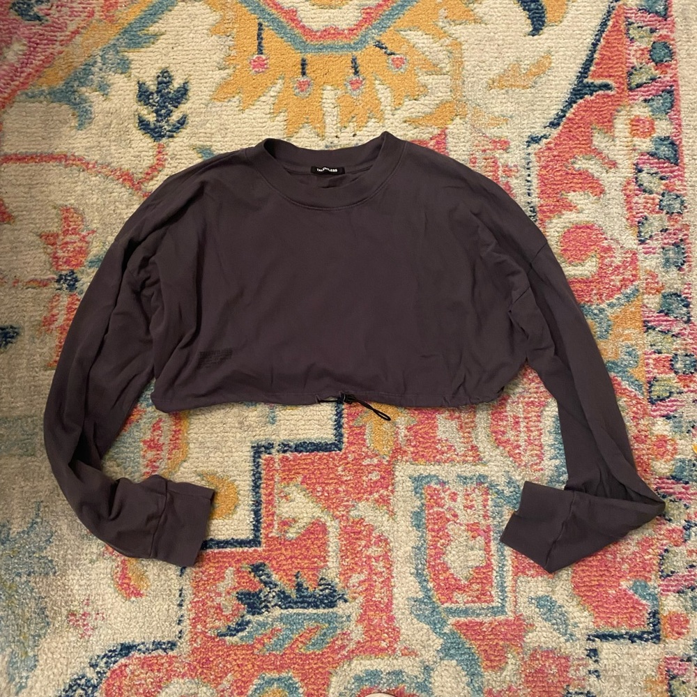 talentless cropped sweatshirt